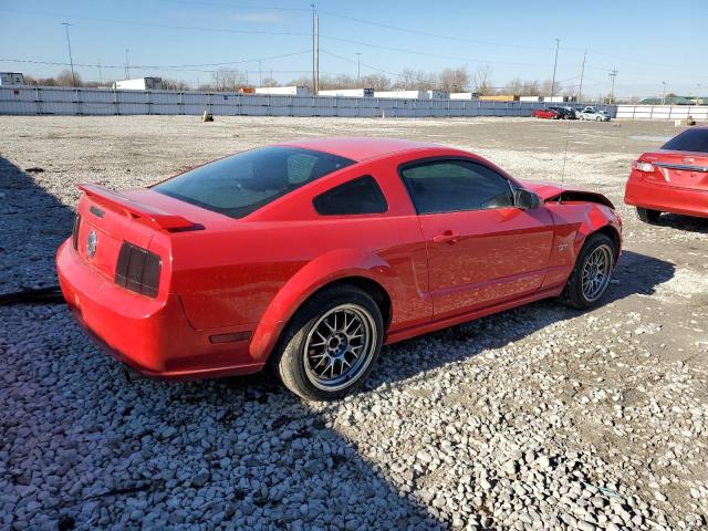 1ZVFT82H275248036 - 2007 FORD MUSTANG GT RED photo 3