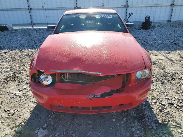 1ZVFT82H275248036 - 2007 FORD MUSTANG GT RED photo 5