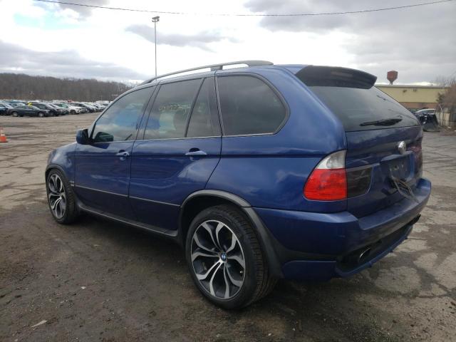 5UXFA93534LE81709 - 2004 BMW X5 4.8IS BLUE photo 2