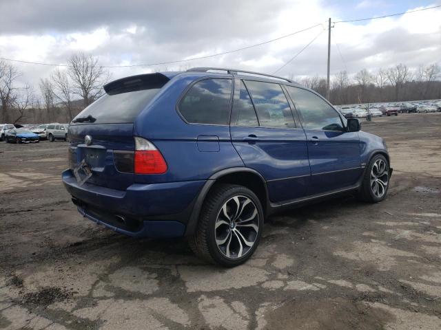 5UXFA93534LE81709 - 2004 BMW X5 4.8IS BLUE photo 3