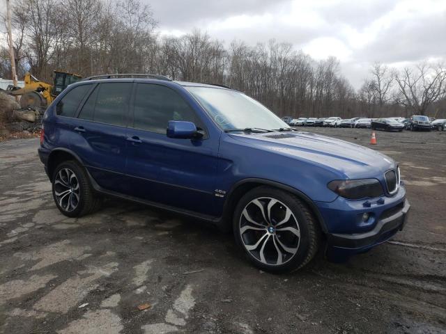 5UXFA93534LE81709 - 2004 BMW X5 4.8IS BLUE photo 4