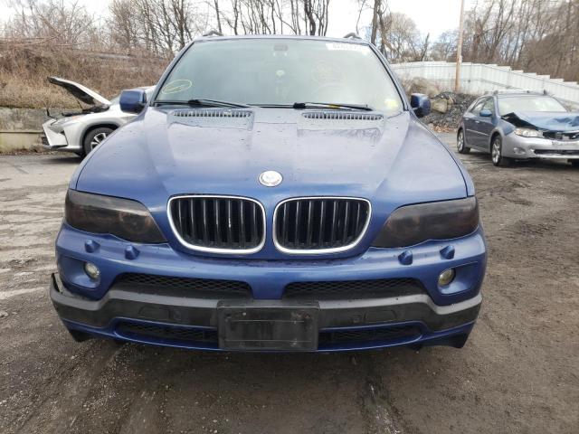 5UXFA93534LE81709 - 2004 BMW X5 4.8IS BLUE photo 5