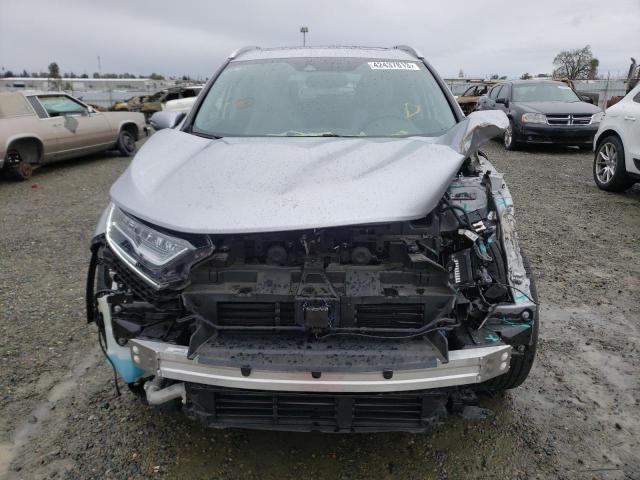 7FARW2H98JE040273 - 2018 HONDA CR-V TOURING SILVER photo 5