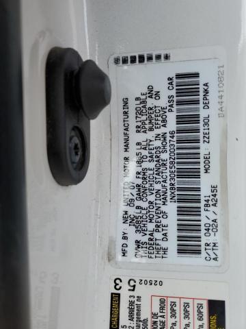 1NXBR30E58Z003746 - 2008 TOYOTA COROLLA CE WHITE photo 13