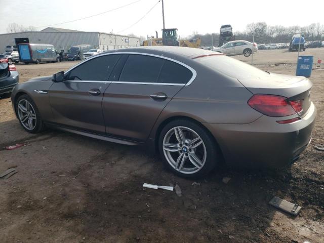 WBA6B4C50DDG67510 - 2013 BMW 650 XI GRAY photo 2