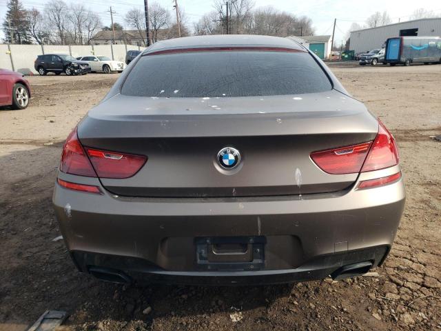 WBA6B4C50DDG67510 - 2013 BMW 650 XI GRAY photo 6