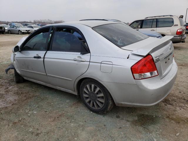 KNAFE121985541213 - 2008 KIA SPECTRA EX SILVER photo 2