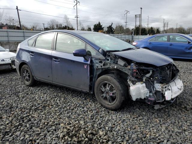 JTDKN3DUXC1557005 - 2012 TOYOTA PRIUS BLUE photo 4