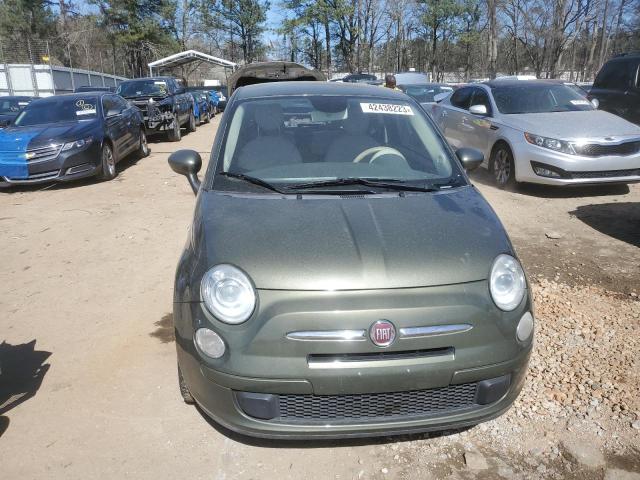 3C3CFFAR1DT745171 - 2013 FIAT 500 POP GRAY photo 5