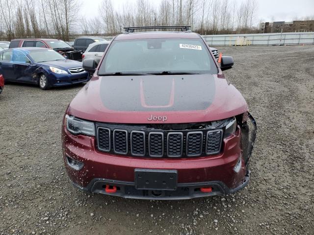 1C4RJFLT4HC926179 - 2017 JEEP GRAND CHER TRAILHAWK RED photo 5