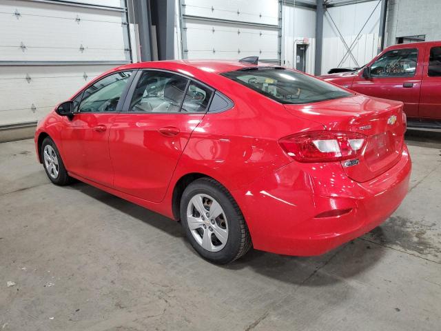 1G1BC5SM1H7144746 - 2017 CHEVROLET CRUZE LS RED photo 2