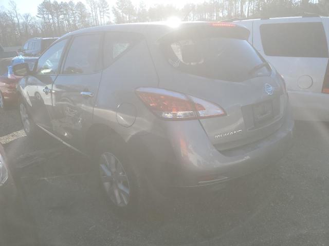 JN8AZ1MUXCW104644 - 2012 NISSAN MURANO S GRAY photo 2