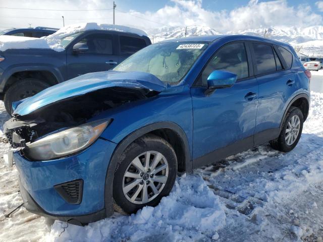 JM3KE4BE2E0371086 - 2014 MAZDA CX-5 SPORT BLUE photo 1