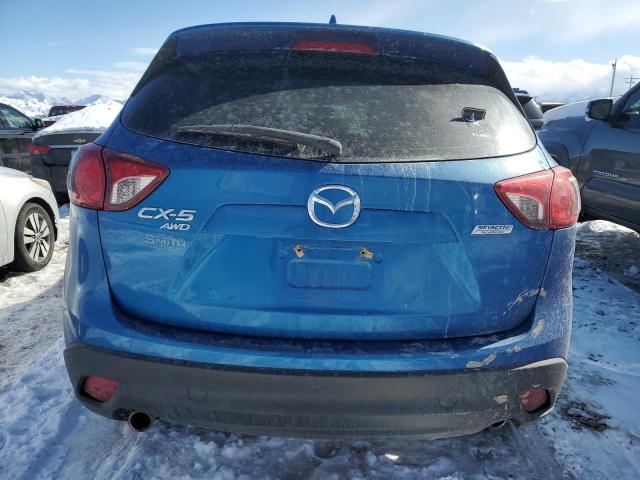 JM3KE4BE2E0371086 - 2014 MAZDA CX-5 SPORT BLUE photo 6