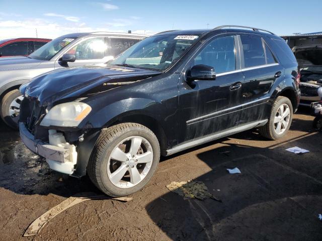 4JGBB8GB6BA686742 - 2011 MERCEDES-BENZ ML 350 4MATIC BLACK photo 1