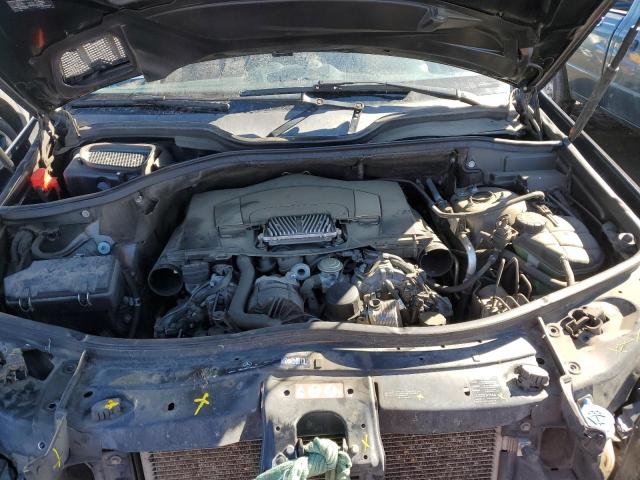 4JGBB8GB6BA686742 - 2011 MERCEDES-BENZ ML 350 4MATIC BLACK photo 12