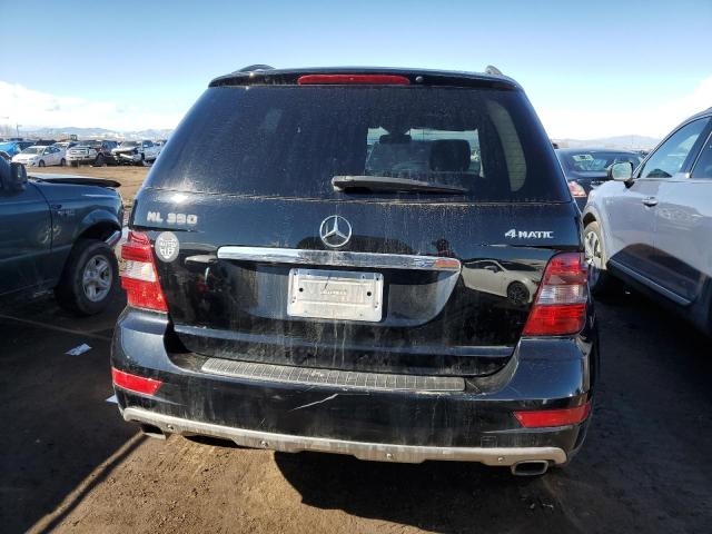 4JGBB8GB6BA686742 - 2011 MERCEDES-BENZ ML 350 4MATIC BLACK photo 6