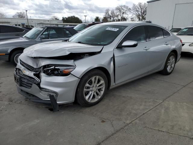 1G1ZD5ST6JF259423 - 2018 CHEVROLET MALIBU LT SILVER photo 1