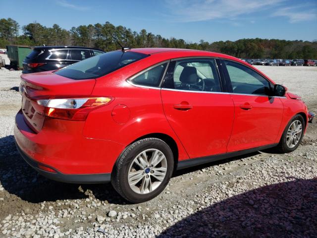 1FAHP3H23CL163143 - 2012 FORD FOCUS SEL RED photo 3