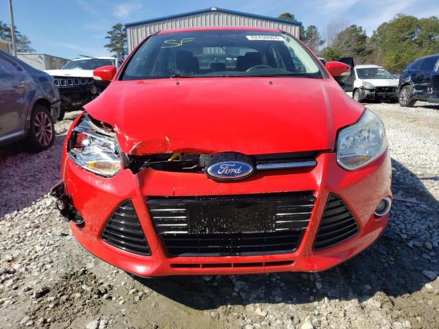 1FAHP3H23CL163143 - 2012 FORD FOCUS SEL RED photo 5