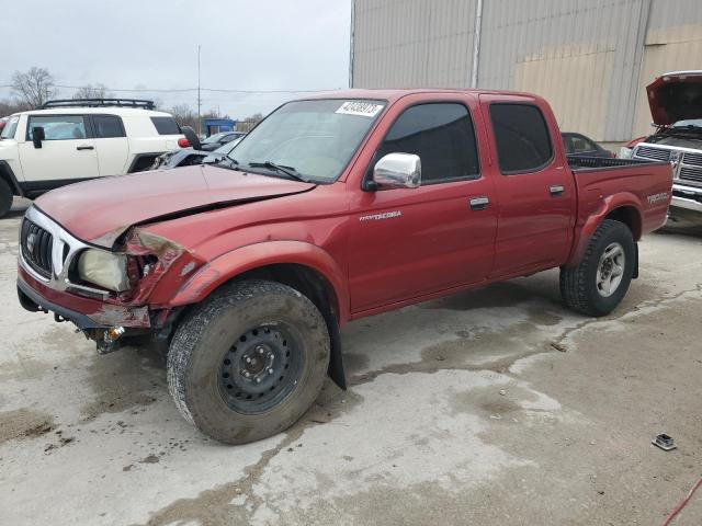5TEGN92N44Z327181 - 2004 TOYOTA TACOMA DOUBLE CAB PRERUNNER MAROON photo 1