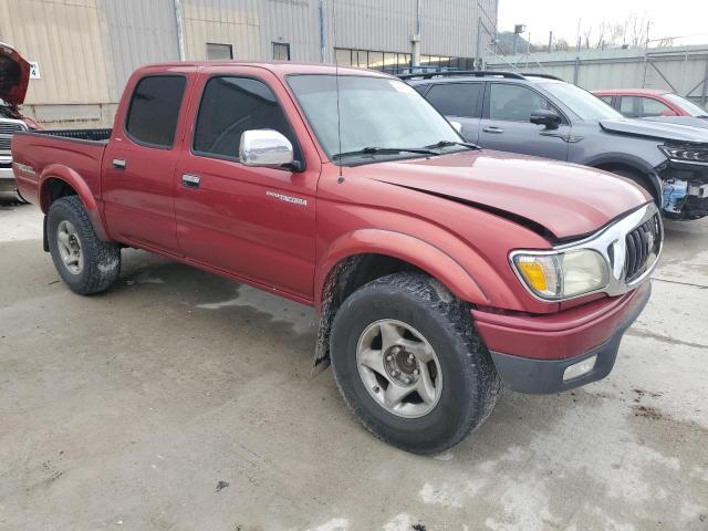 5TEGN92N44Z327181 - 2004 TOYOTA TACOMA DOUBLE CAB PRERUNNER MAROON photo 4