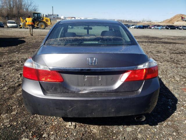 1HGCR2F3XFA243089 - 2015 HONDA ACCORD LX GRAY photo 6