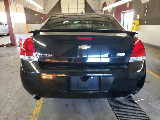 2G1WD58C489274127 - 2008 CHEVROLET IMPALA SUPER SPORT BLACK photo 6