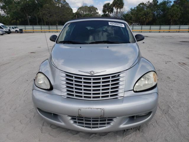 3C3EY55EX5T297700 - 2005 CHRYSLER PT CRUISER TOURING SILVER photo 5