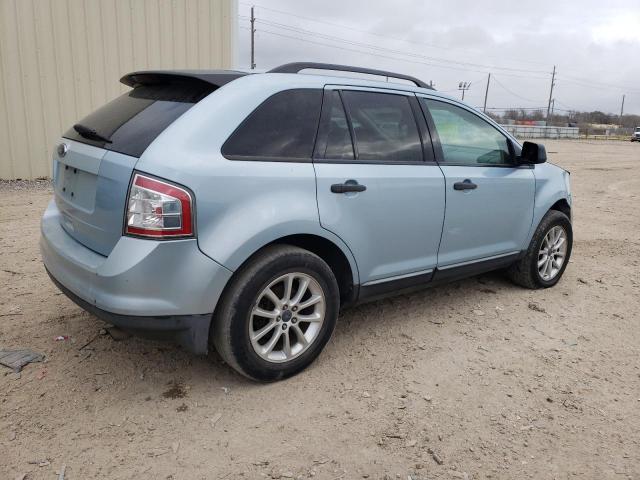 2FMDK36C68BA41611 - 2008 FORD EDGE SE BLUE photo 3