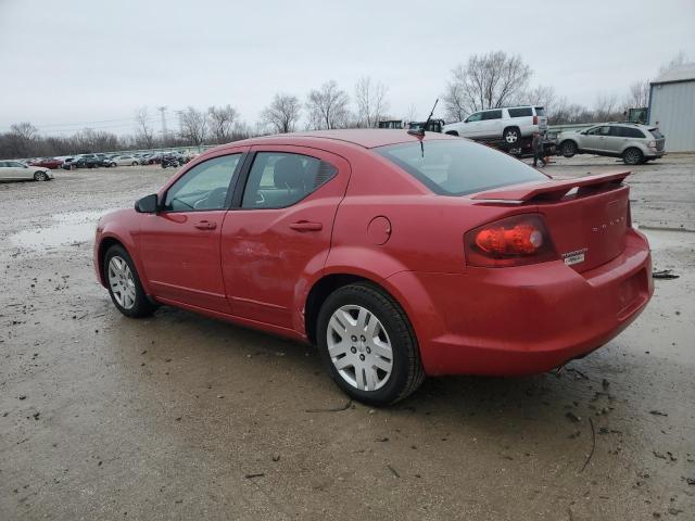 1B3BD4FG5BN540136 - 2011 DODGE AVENGER EXPRESS BURGUNDY photo 2