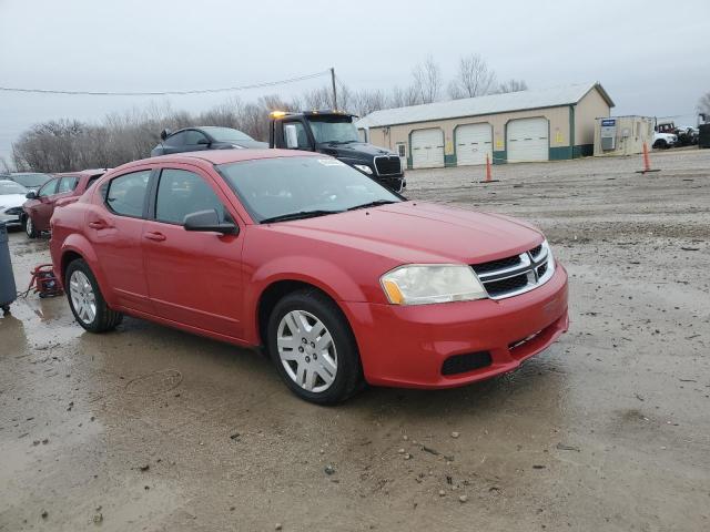 1B3BD4FG5BN540136 - 2011 DODGE AVENGER EXPRESS BURGUNDY photo 4