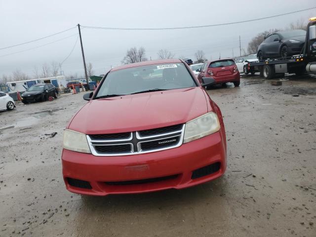 1B3BD4FG5BN540136 - 2011 DODGE AVENGER EXPRESS BURGUNDY photo 5
