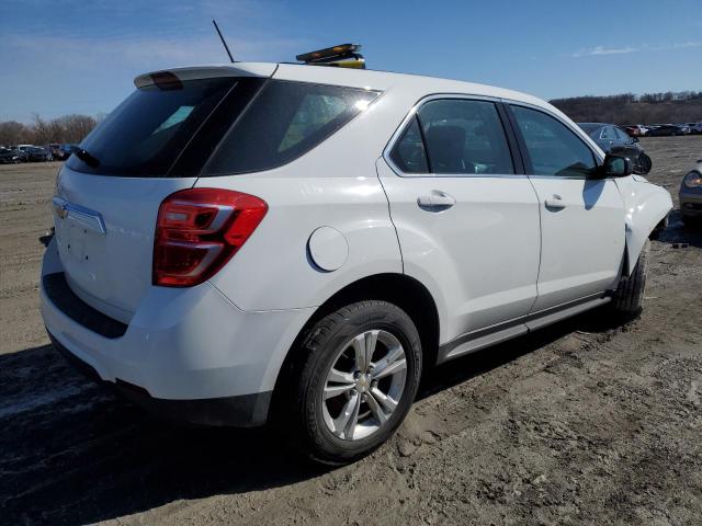 2GNALBEK8H1573768 - 2017 CHEVROLET EQUINOX LS WHITE photo 3