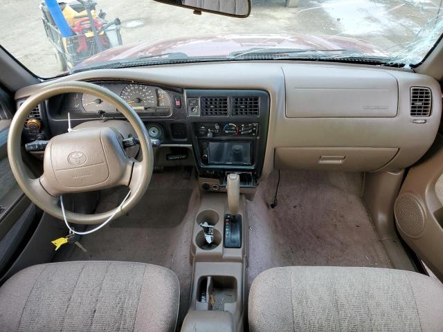 4TASN92N7XZ545685 - 1999 TOYOTA TACOMA XTRACAB PRERUNNER მუქწითელი ფოტო 8