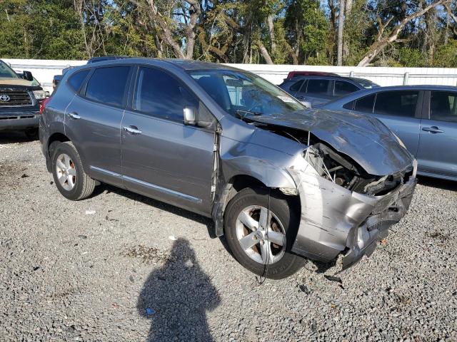 JN8AS5MT2DW519476 - 2013 NISSAN ROGUE S GRAY photo 4