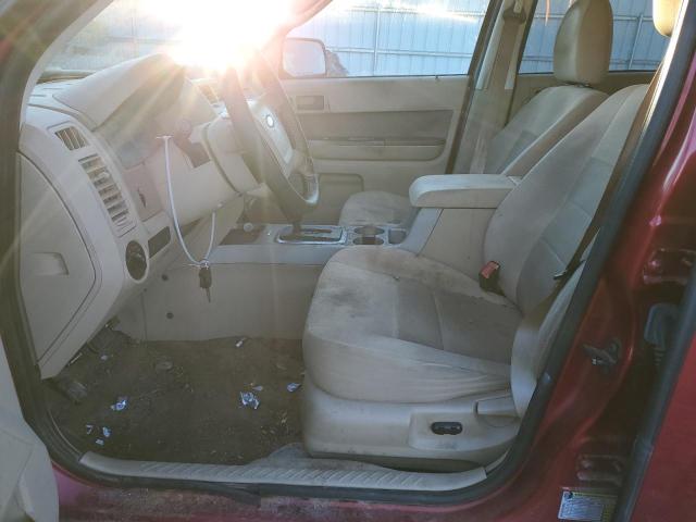 1FMCU93G89KA14322 - 2009 FORD ESCAPE XLT MAROON photo 7