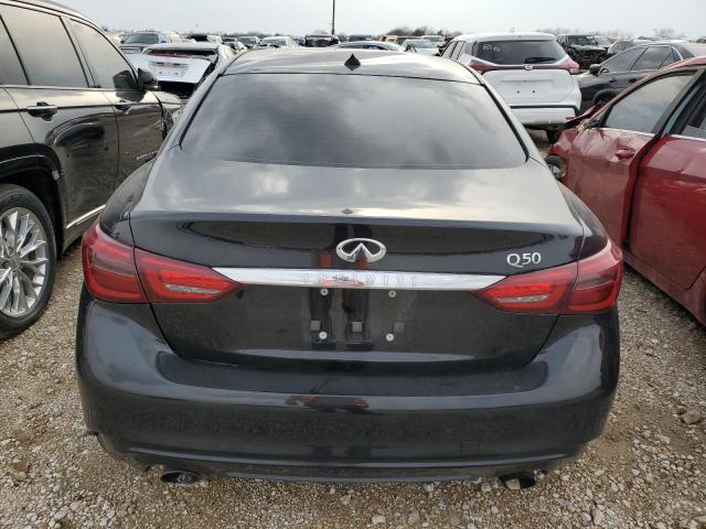 JN1EV7AP7JM354462 - 2018 INFINITI Q50 LUXE BLACK photo 6