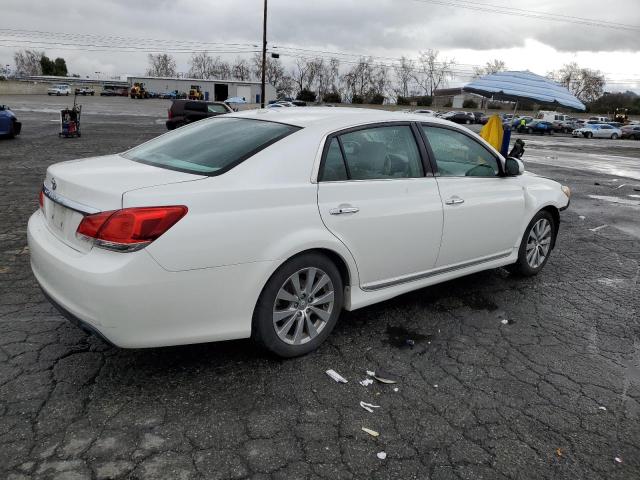 4T1BK3DB3BU384234 - 2011 TOYOTA AVALON BASE 白色 照片 3