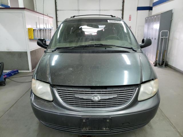 2C4GP44312R625781 - 2002 CHRYSLER TOWN & COU LX GREEN photo 5