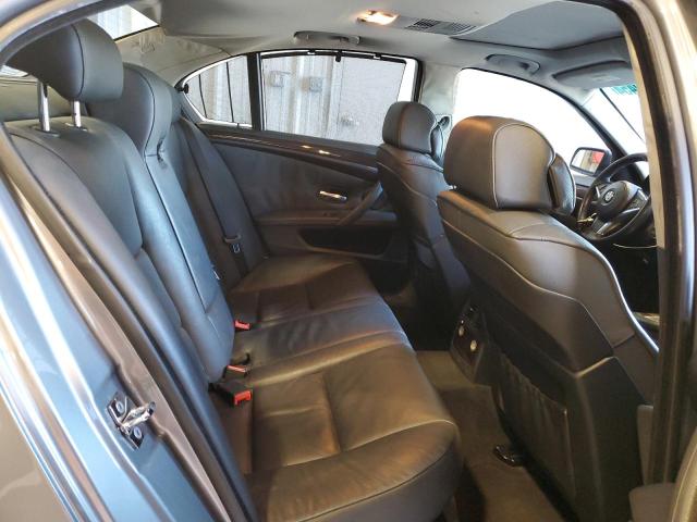 WBANW535X8CT48422 - 2008 BMW 550 I GRAY photo 10