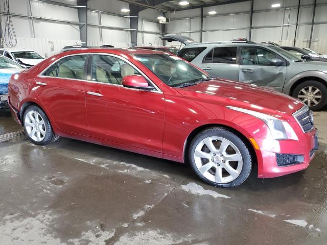 1G6AG5RX6E0169981 - 2014 CADILLAC ATS RED photo 4