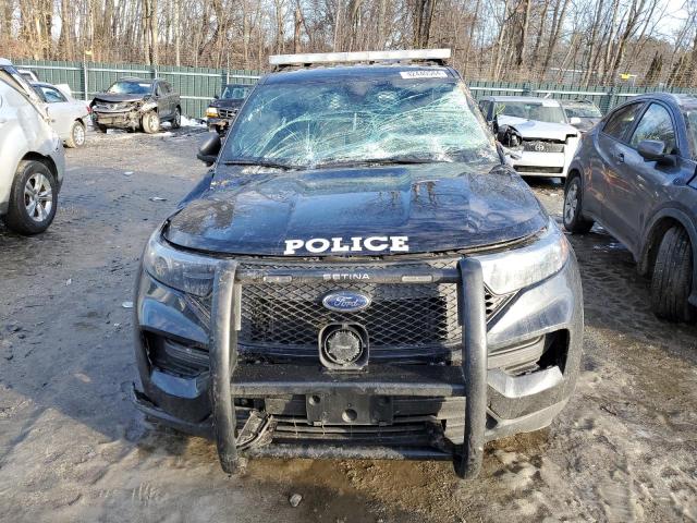 1FM5K8AB9NGB75663 - 2022 FORD EXPLORER POLICE INTERCEPTOR BLACK photo 5