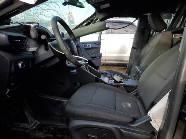1FM5K8AB9NGB75663 - 2022 FORD EXPLORER POLICE INTERCEPTOR BLACK photo 7