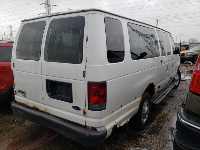 1FBSS31L26HA53083 - 2006 FORD ECONOLINE E350 SUPER DUTY WAGON WHITE photo 3