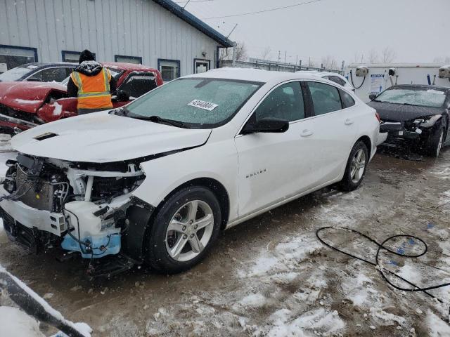 1G1ZB5ST1LF000640 - 2020 CHEVROLET MALIBU LS WHITE photo 1