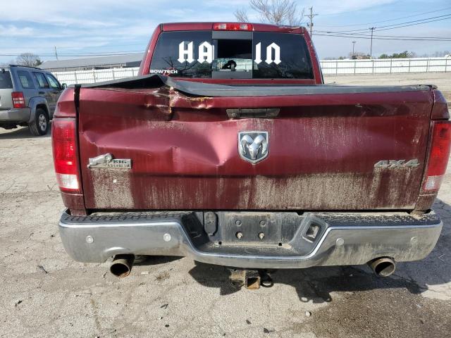 3C6RR7LT2HG593953 - 2017 RAM 1500 SLT BURGUNDY photo 6