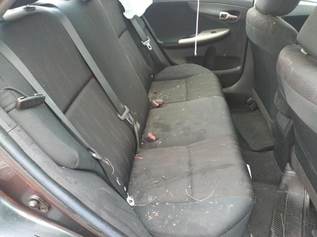 2T1BU4EE8BC619303 - 2011 TOYOTA COROLLA BASE CHARCOAL photo 10