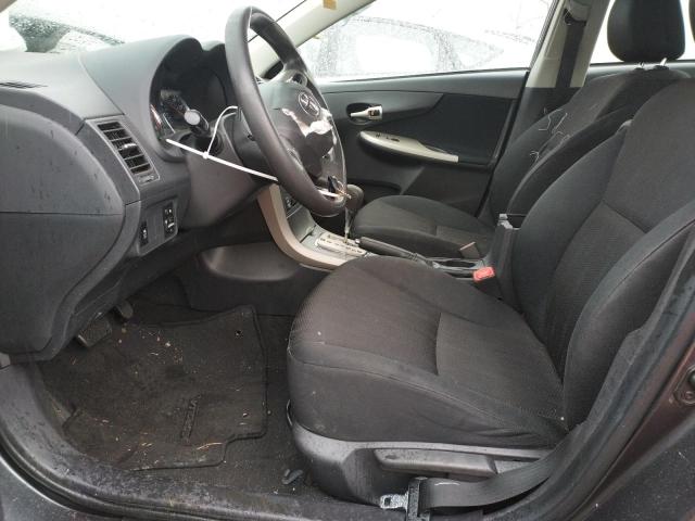 2T1BU4EE8BC619303 - 2011 TOYOTA COROLLA BASE CHARCOAL photo 7