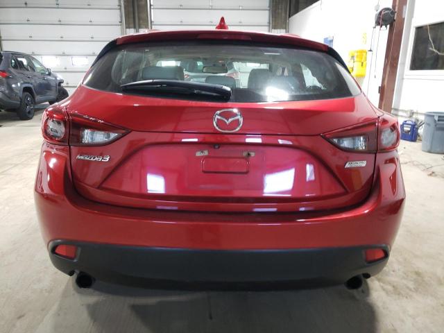 JM1BM1M34E1101602 - 2014 MAZDA 3 GRAND TOURING RED photo 6